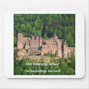 Mousepad Castelo de Neuschwanstein Frankfurt & Citação Alem