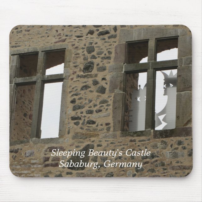 Mousepad Castelo de Sleeping Beauty - Alemanha de Sababurg (Frente)