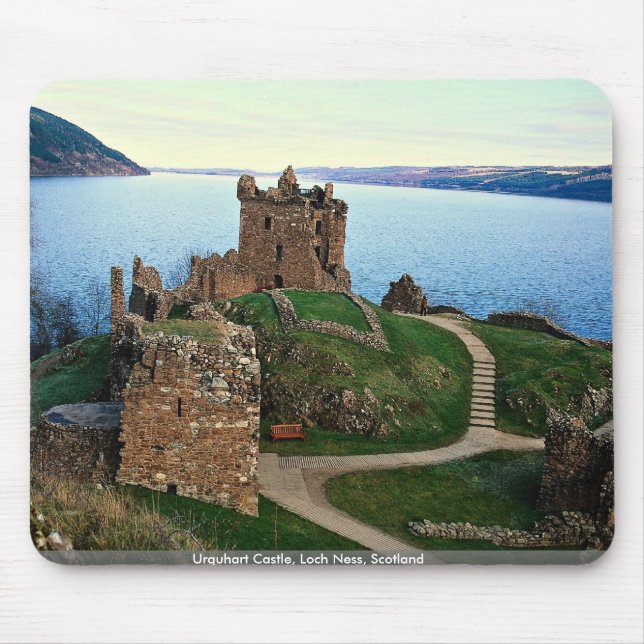 Mousepad Castelo de Urquhart, Loch Ness, Scotland (Frente)