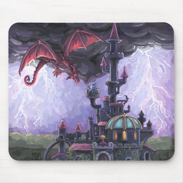 Mousepad Castelo do Dragão (Frente)