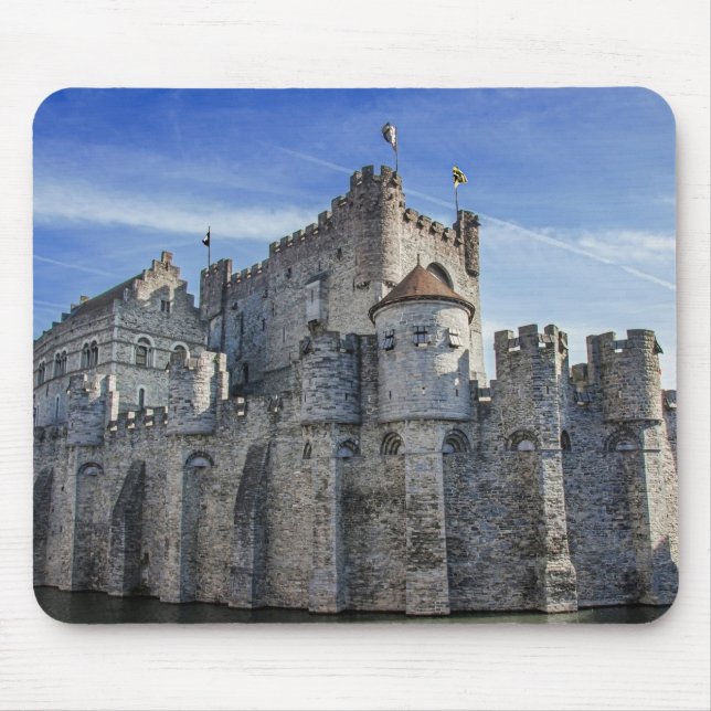Mousepad Castelo dos Condes em Gand (Frente)