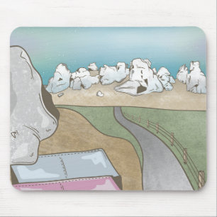 Mousepad Castelo Hill Boulding Nova Zelândia