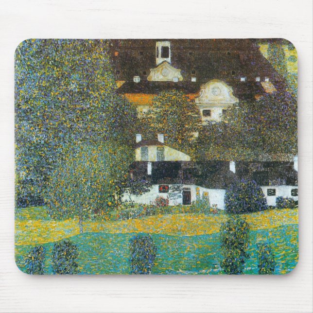 Mousepad Castelo Kammer no Attersee II de Gustav Klimt (Frente)