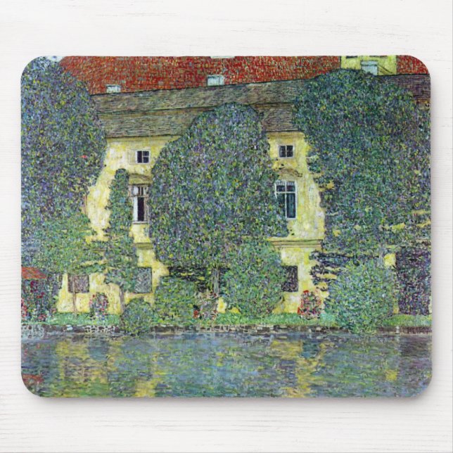 Mousepad Castelo Kammer no Attersee III de Gustav Klimt (Frente)