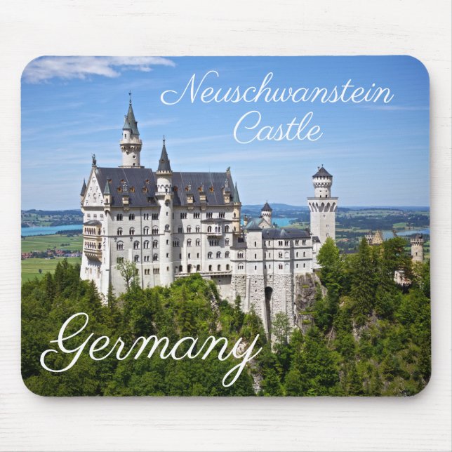Mousepad Castelo Neuschwanstein Alemanha (Frente)