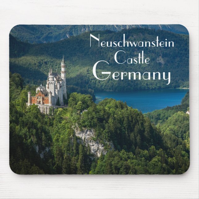 Mousepad Castelo Neuschwanstein Alemanha (Frente)