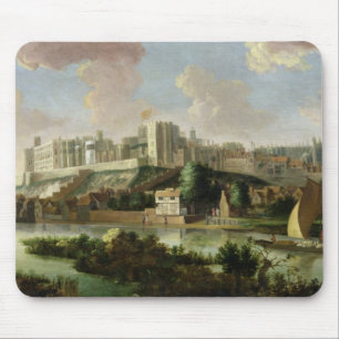Mousepad Castelo visto da Tamisa, c.1700 de Windsor (óleo