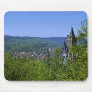 Mousepad Castelo, Wernigerode, Saxônia-Anhalt, Alemanha