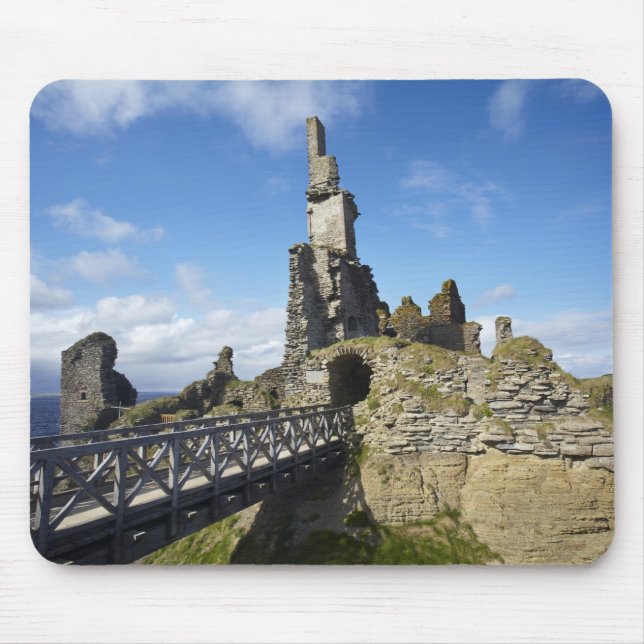 Mousepad Castle Sinclair Girnigoe, Wick, Caithness, (Frente)