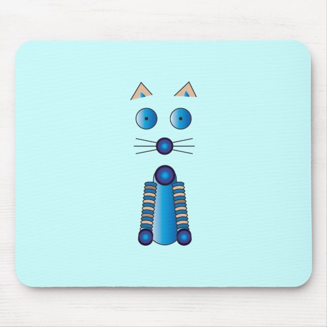 Mousepad CAT azul (Frente)