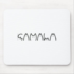 Mousepad Cat Comma La Kamala Harris Para O Presidente 2024;