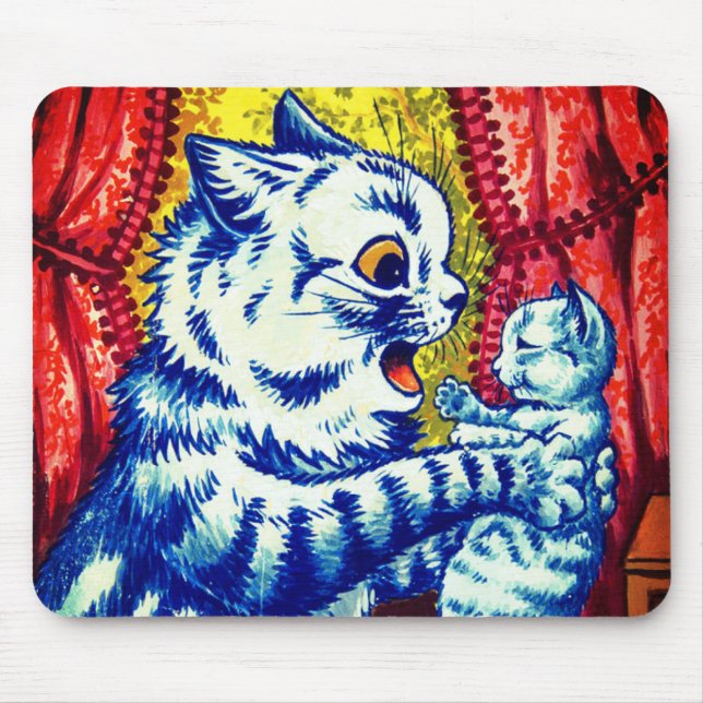 Mousepad Cat e seus gatinhos (Frente)