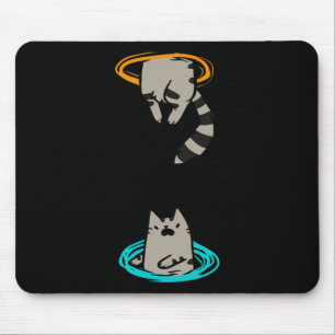 Mousepad Cat Engraçado Vídeo Jogo Animal