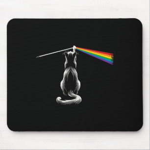 Mousepad Cat Rock Music Banda Engraçado Rock And Roll