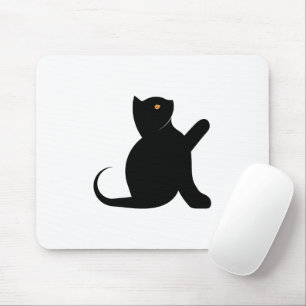 Mousepad Cat Say Hello