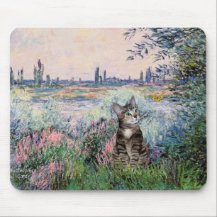Mousepad Cat (Tabby 2) - Pelos Sena