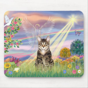 Mousepad Cat (Tabby) - Anjo Cloud