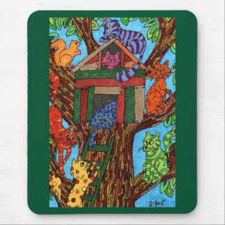 Mousepad Cat Tree House