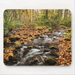 Mousepad Cataloochee Creek NC Grandes Montanhas Fumegantes