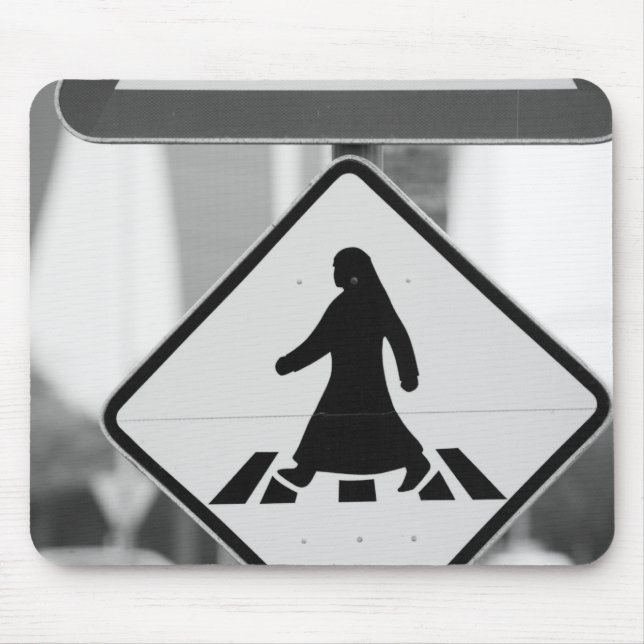 Mousepad Catar, Ad Dawhah, Doha. Pedestre árabe (Frente)