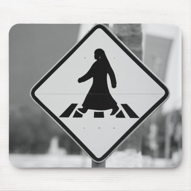 Mousepad Catar, Ad Dawhah, Doha. Pedestre Árabe 3 (Frente)