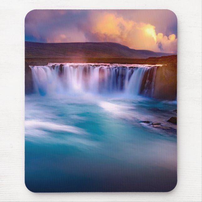 Mousepad Catarata Goðafoss Islândia (Frente)