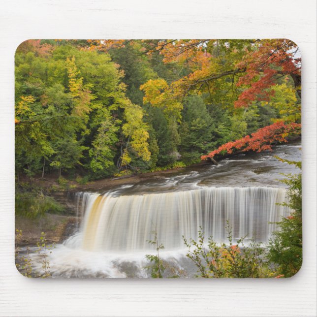 Mousepad Cataratas de Tahquamenon no Outono (Frente)