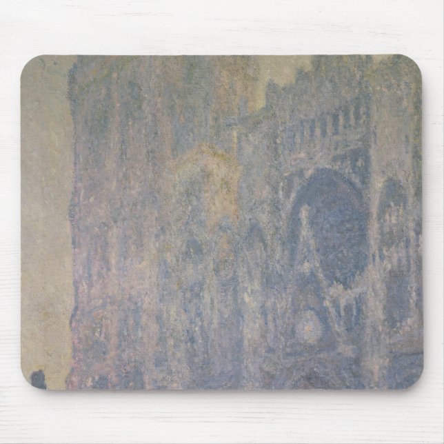 Mousepad Catedral de Claude Monet | Rouen, harmonia no (Frente)