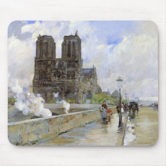 Mousepad Catedral de Notre Dame (Paris, França) (Arte Vinta (Frente)