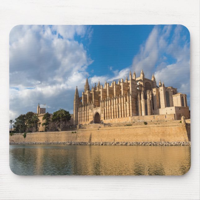 Mousepad Catedral de Palma de Maiorca à Ouro hora (Frente)