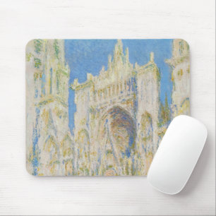Mousepad Catedral de Rouen Portal Luz da Manhã Claude Monet