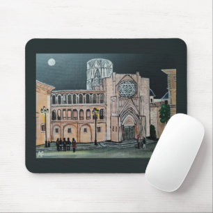 Mousepad Catedral de Santa María Pintura de Alfred Fox