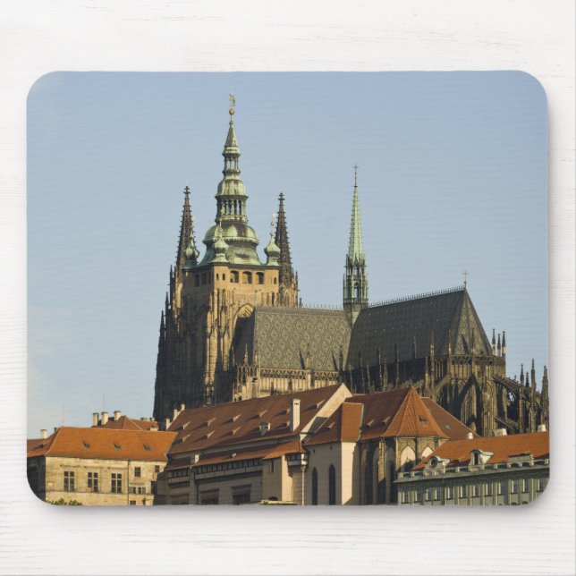 Mousepad Catedral de São Vito e Castelo de Praga, um dos (Frente)