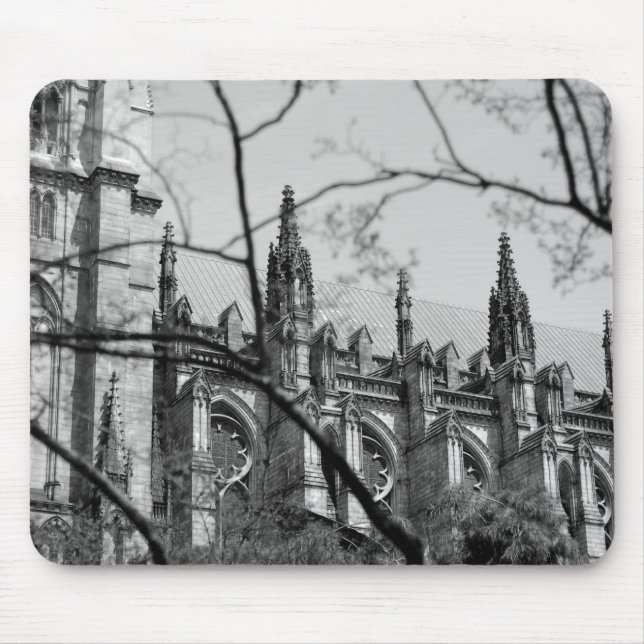 Mousepad Catedral no primavera (Frente)
