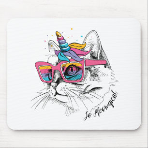 Mousepad Caticorn assim Meowgical