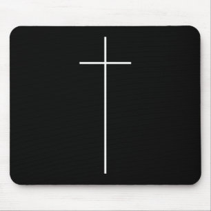 Mousepad Católico Cristão Crucifixo Religioso Cruzado Simpl