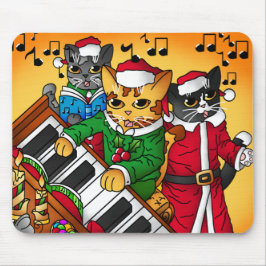 Mousepad Cats de Natal