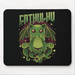 Mousepad Catulhu Kawaii Cat Cthulhu, Bonito E Engraçado