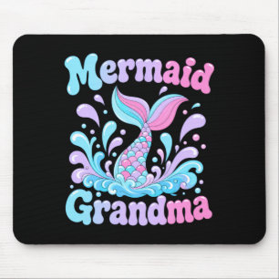 Mousepad Cauda de sereia divertida masculina com respingos