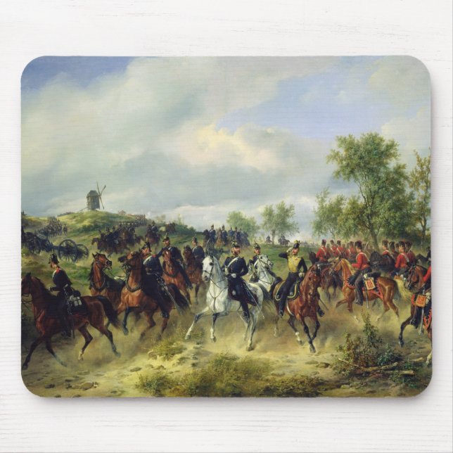 Mousepad Cavalaria prussiano na expedição, c.19th (Frente)