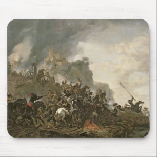 Mousepad Cavalaria que faz uma manobra