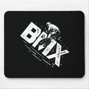 Mousepad Cavaleiro de bicicleta BMX de estilo livre BMX leg