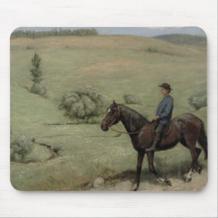 Mousepad Cavaleiro em uma paisagem, 1894 (óleo a bordo)