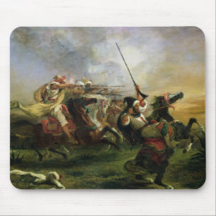 Mousepad Cavaleiro marroquinos na ação militar, 1832