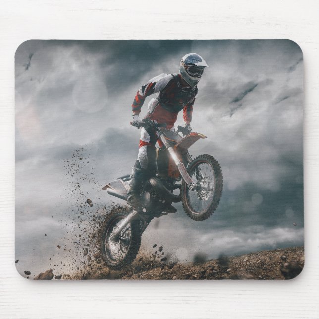 Mousepad Cavaleiro Motocross (Frente)