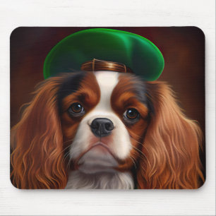 Mousepad Cavaleiro Rei Charles Spaniel na Rua. Dia de Patri