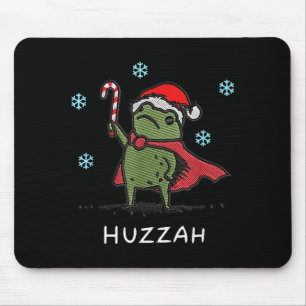 Mousepad Cavaleiro Sapo Huzzah Citação Engraçada Espada Mem