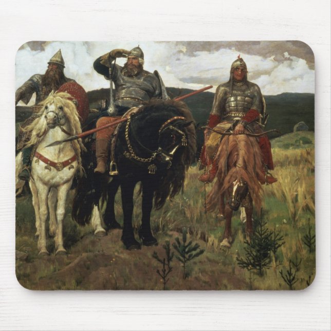 Mousepad Cavaleiros do guerreiro, 1881-98 (Frente)