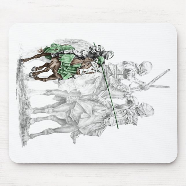 Mousepad Cavaleiros do Renascimento Medieval (Frente)