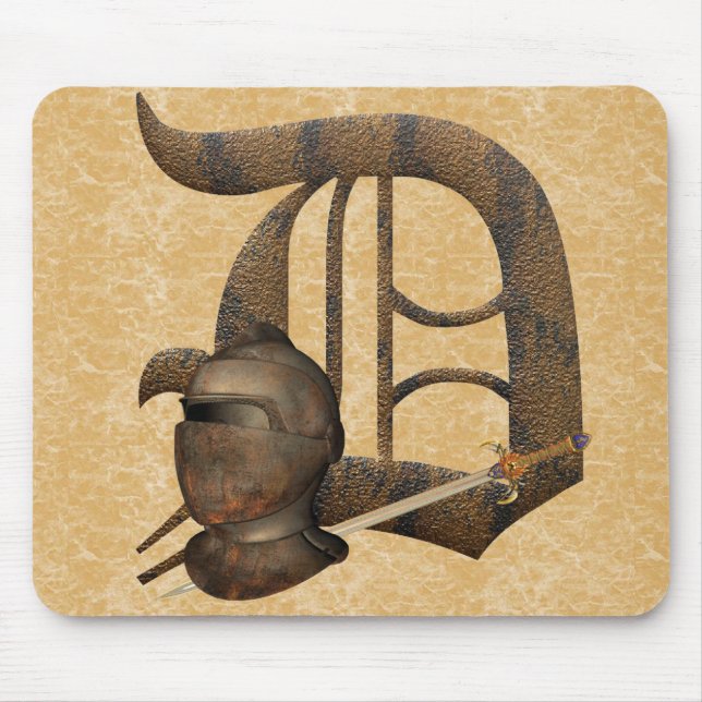 Mousepad Cavaleiros oxidados D inicial (Frente)